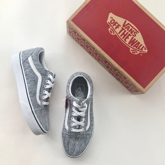 rib knit old skool vans